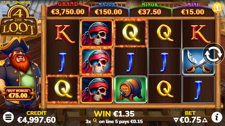 4 the Loot Gewinn