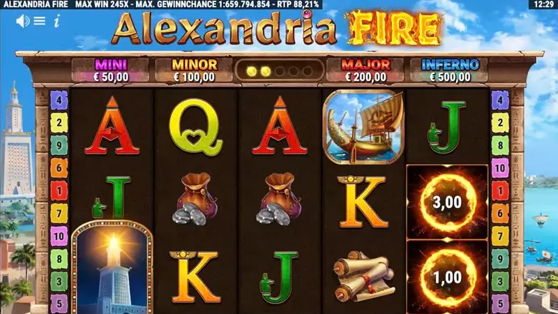 Alexandria Fire kostenlos: Jetzt online spielen mit Bonus