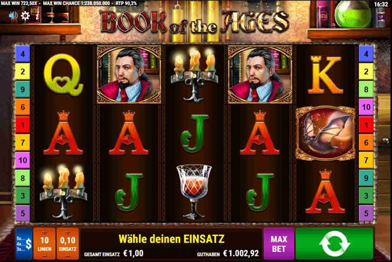 Book of the Ages kostenlos: Jetzt online spielen mit Bonus