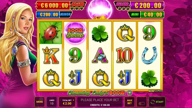 Charming Lady’s Boom kostenlos: Jetzt online spielen mit Bonus