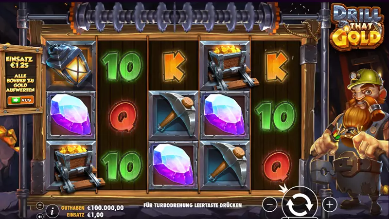 Drill that Gold kostenlos: Jetzt online spielen mit Bonus