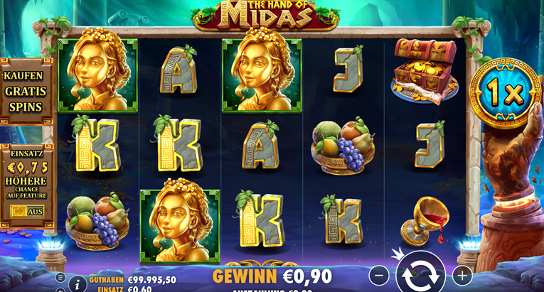 Hand of Midas Gewinn