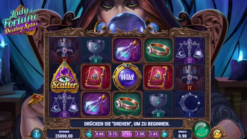 Lady of Fortune Destiny kostenlos: Jetzt online spielen mit Bonus
