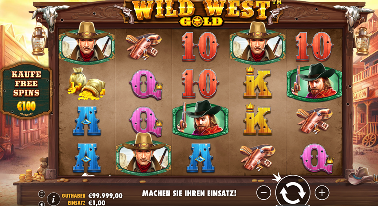 Wild West Gold spiel