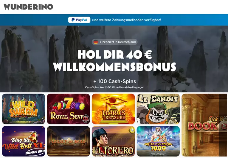 Wunderino 400%