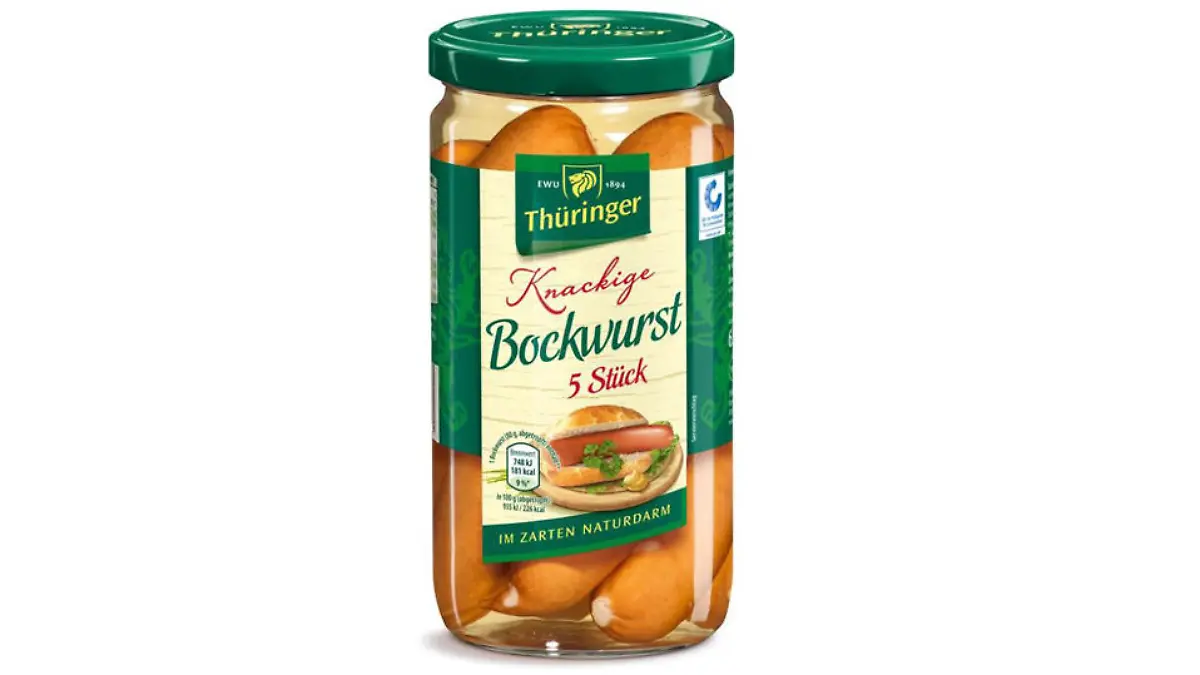Bockwurst zurückgerufen