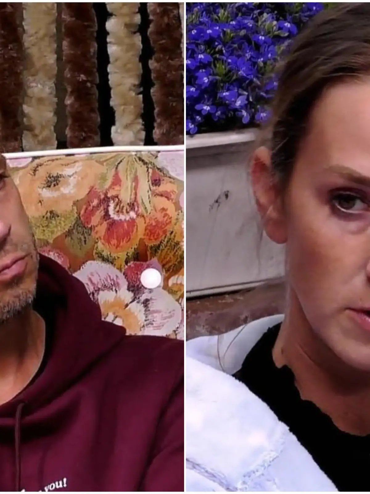 Stephen Dürr kriegt von Christina Graß im Sommerhaus die Meinung gegeigt