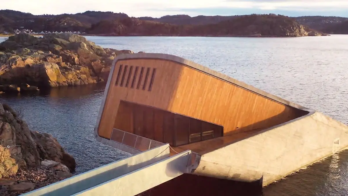 Unterwasserrestaurant "Under" in Norwegen