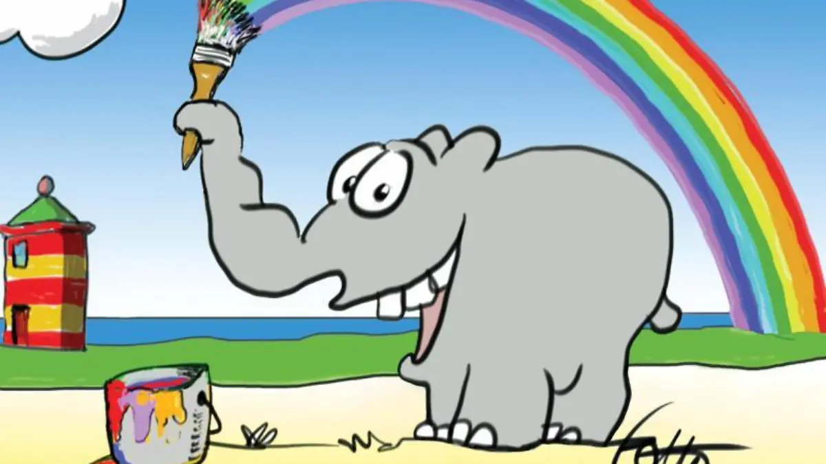 Ottifant-Briefmarke