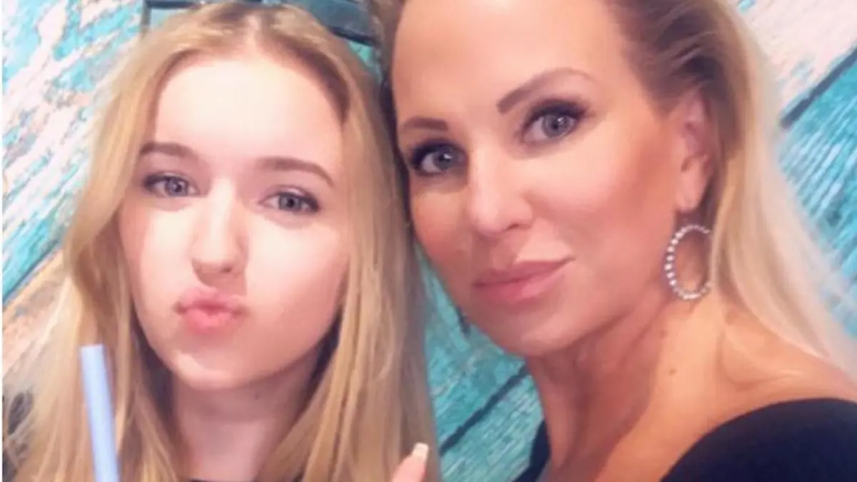 Claudia Norberg-Wendler mit ihrer Tochter Adeline.