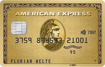 American Express Gold Card mit Startbonus