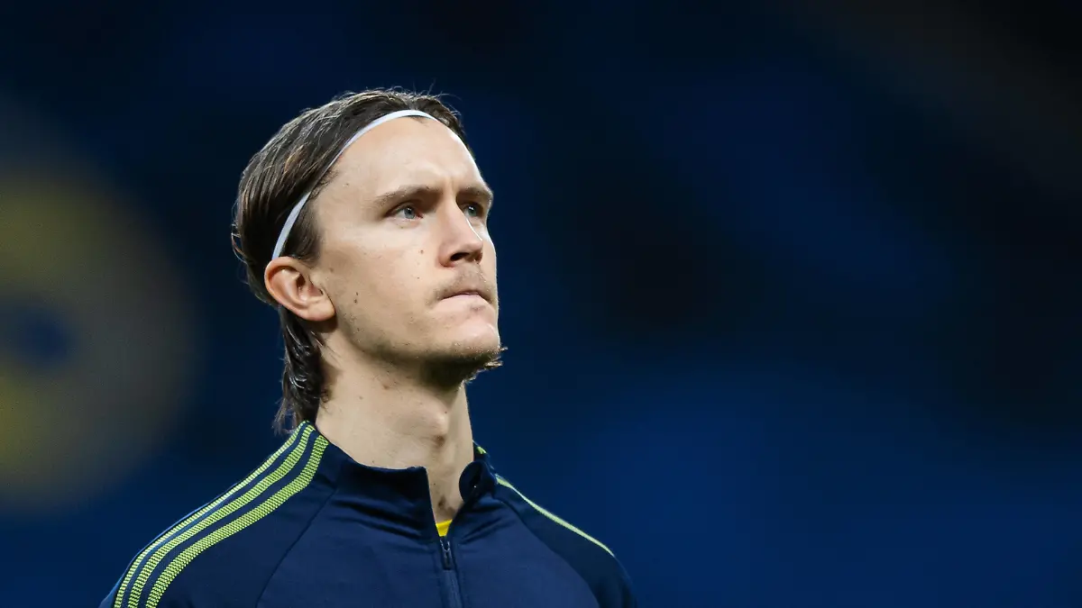 201114 Kristoffer Olsson of Sweden ahead of the Nations League football match between Sweden and Croatia on November 14, 2020 in Stockholm. Photo: Joel Marklund / BILDBYRAN / kod JM / JM0045 bbeng fotboll football soccer fotball landskamp nations league sverige sweden sverige a kroatien croatia *** 201114 Kristoffer Olsson of Sweden ahead of the Nations League football match between Sweden and Croatia on November 14, 2020 in Stockholm Photo Joel Marklund BILDBYRAN kod JM JM0045 bbeng fotboll football soccer fotball landskamp nations league sverige sweden sverige a kroatien croatia, PUBLICATIONxNOTxINxSWExNORxAUT Copyright: JOELxMARKLUND BB201114JM122
