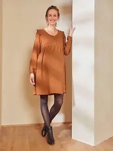 Kurzes Kleid für Schwangerschaft & Stillzeit