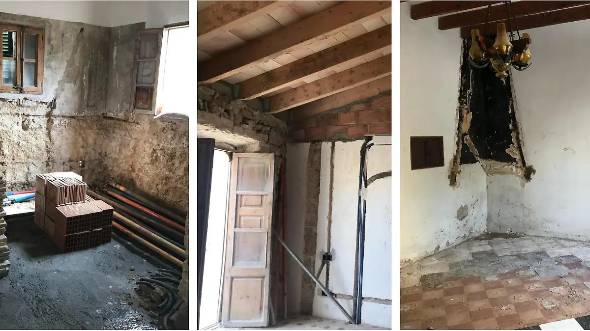 Patricia Kellys Mallorca-Haus vor der Sanierung.