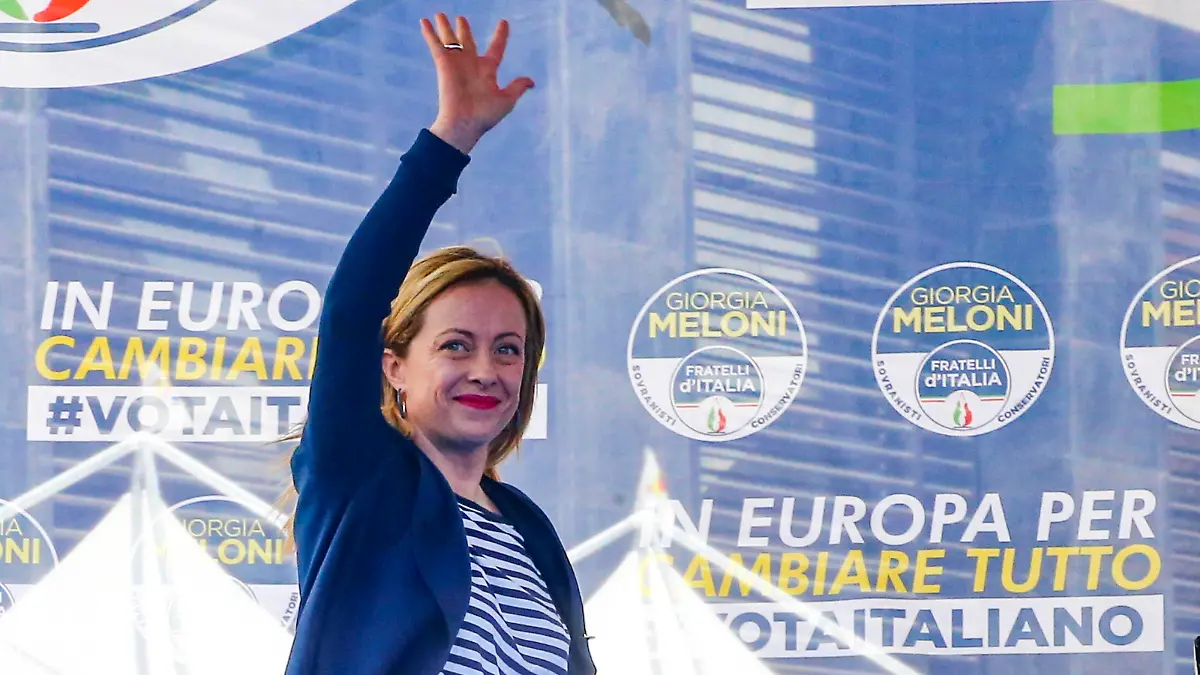 Italy: giorgia meloni Giorgia Meloni is an Italian politician. She was Minister for Youth in Berlusconi s fourth government and president of Giovane Italia, after having been president of Azione Giovani and Azione Studentesca. now in opposition in Draghi s government. ABPH2007 Copyright: xAntonioxBalascox