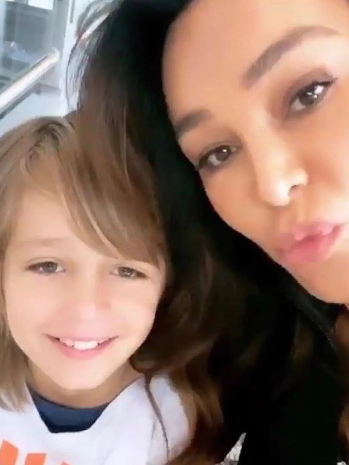 Verona Pooth mit ihrem 9-jährigen Sohn Rocco