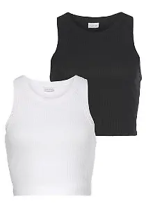 Crop-Top (2er-Pack) von Lascana