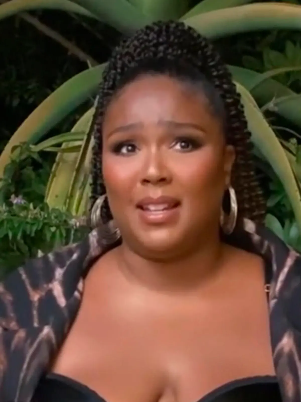 In this video grab issued Sunday, June 28, 2020, by BET, Lizzo speaks during the BET Awards. (BET via AP)