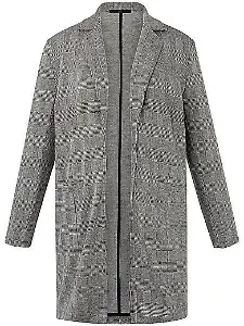 Karierter Longblazer von Emilia Lay