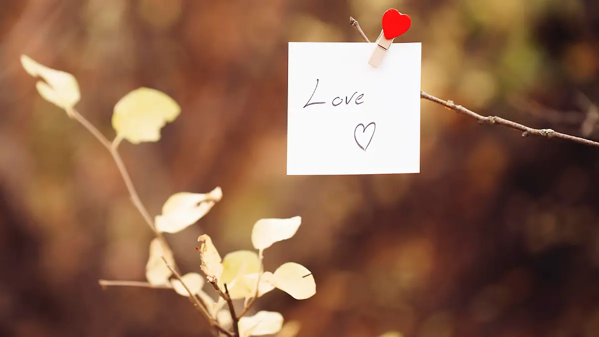 Ein Wort kann den anderen schon glücklich machen