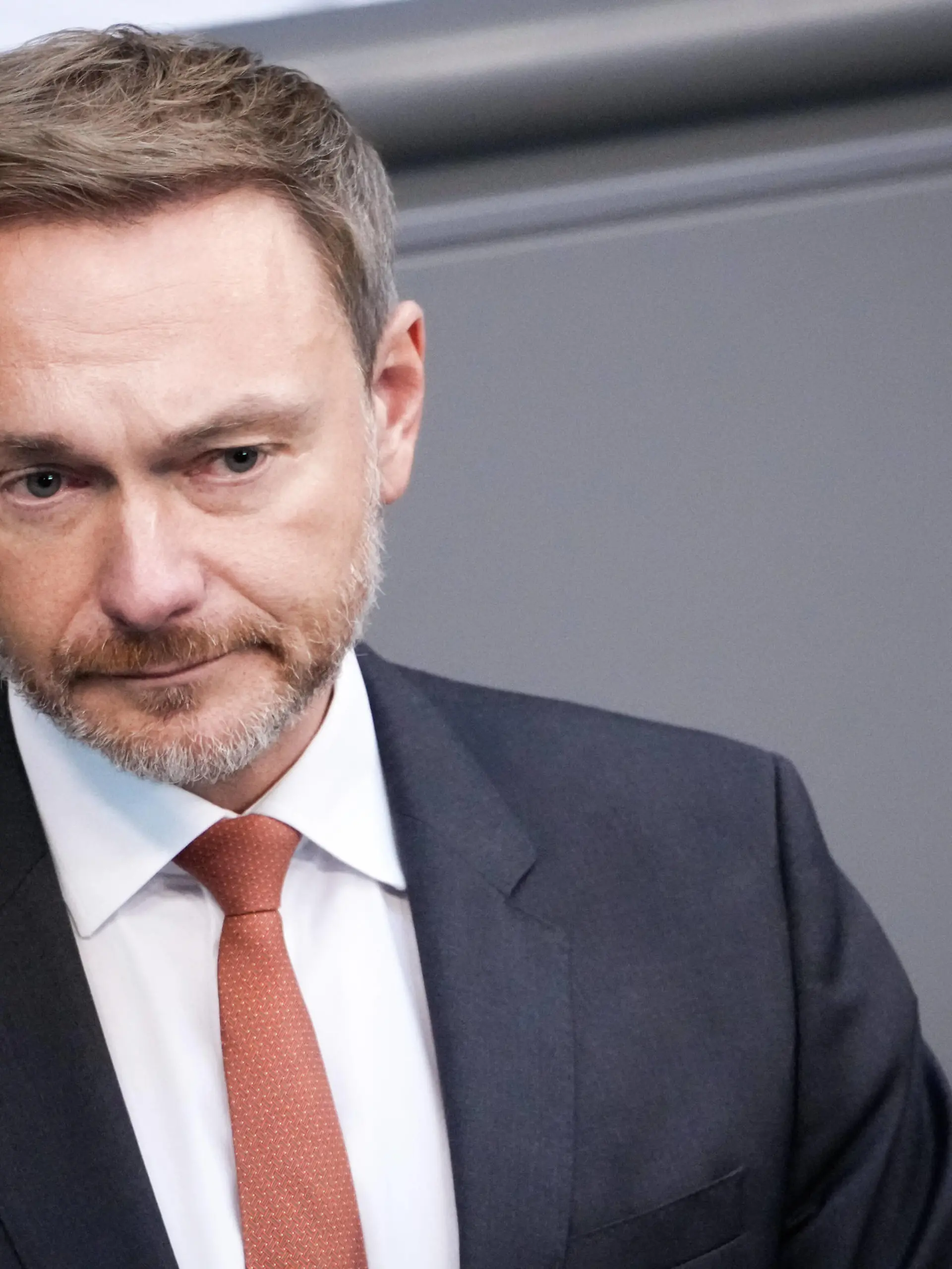  54. Bundestagssitzung und Debatte Aktuell,22.09.2022 Berlin, Finanzminister Christian Lindner FDP im Portrait bei seiner Rede bei der Debatte zum Thema Inflationsausgleichsgesetz bei der 54. Sitzung des Deutschen Bundestag in Berlin Berlin Berlin Deutschland *** 54 Bundestag session and debate Current,22 09 2022 Berlin, Finance Minister Christian Lindner FDP in portrait during his speech at the debate on the inflation compensation law at the 54 session of the German Bundestag in Berlin Berlin Germany