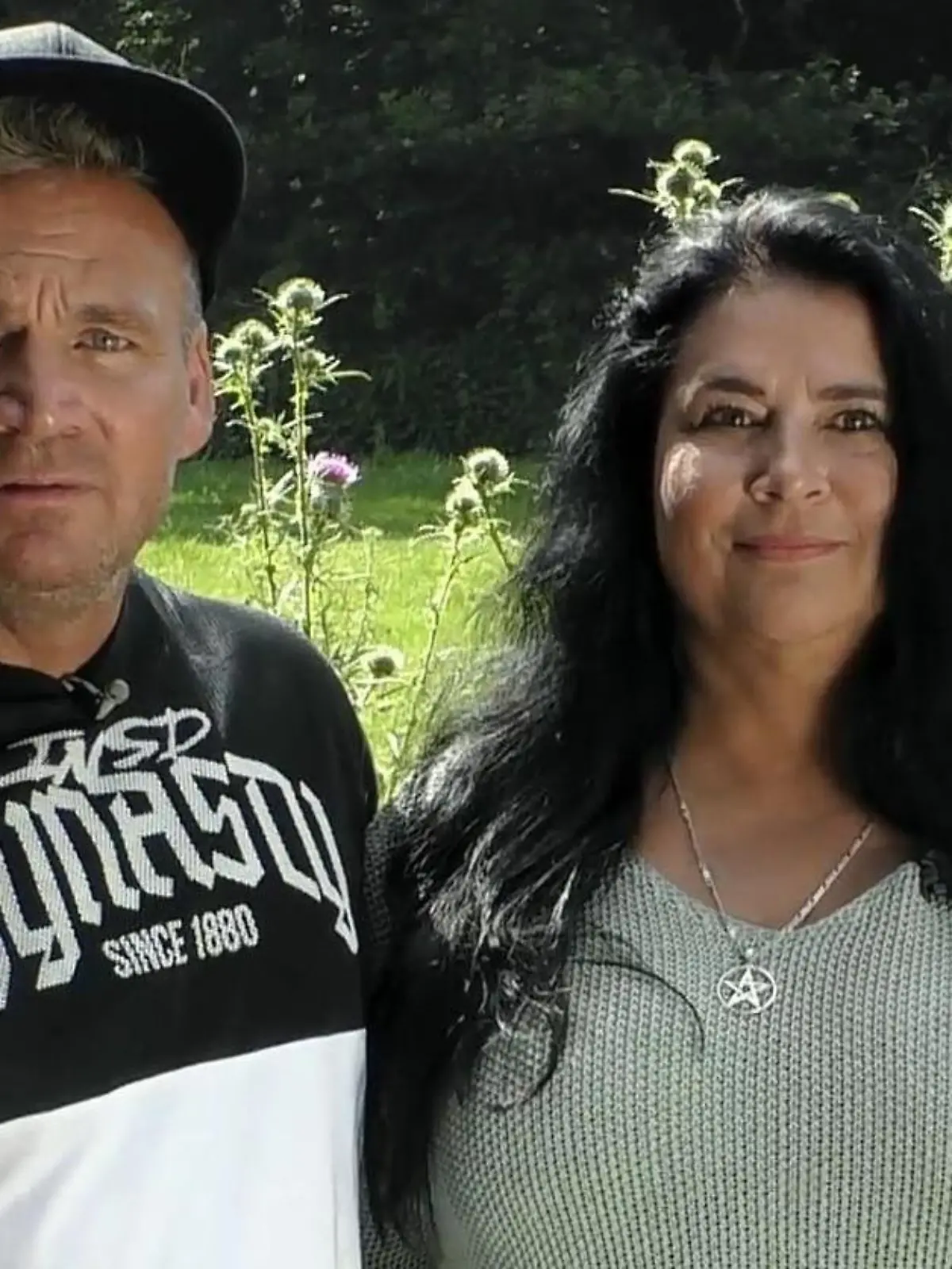 Peter und Iris Klein nach den Auszug aus dem Sommerhaus der Stars