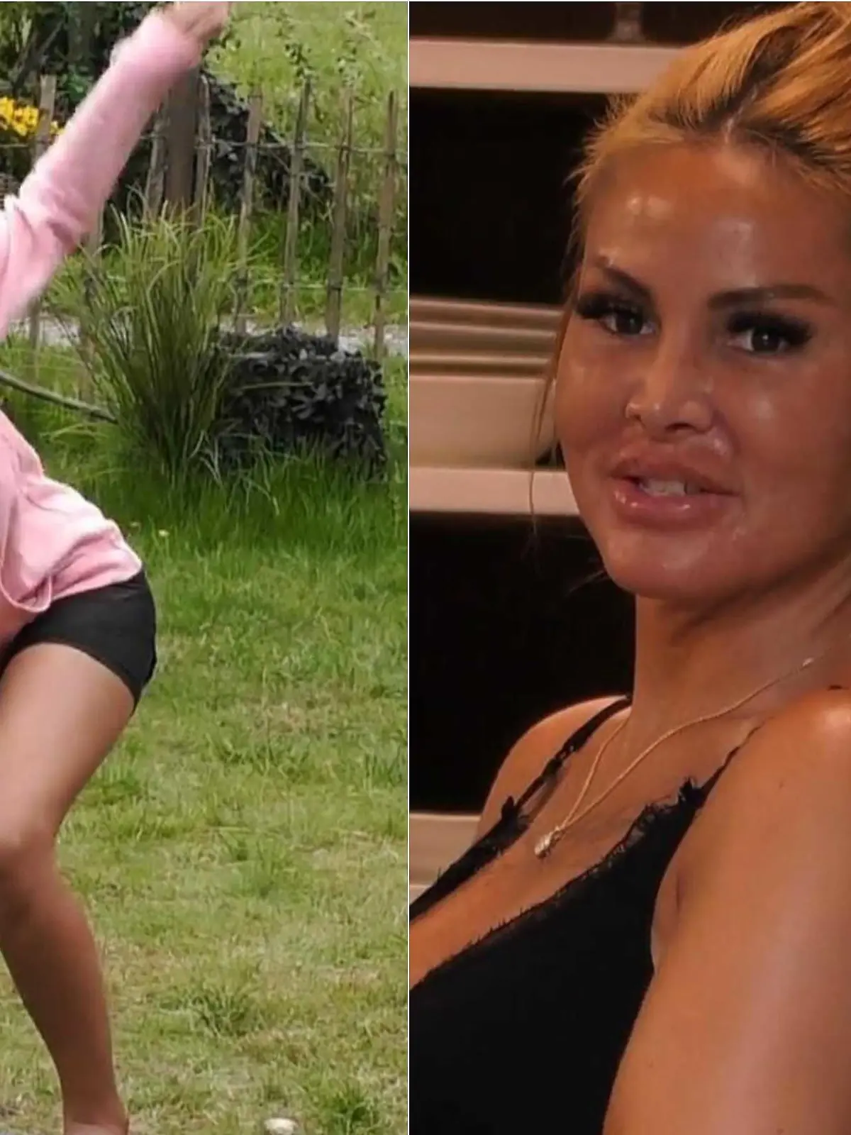 Lisha und Annemarie Eilfeld lästern über Evas Pantomime