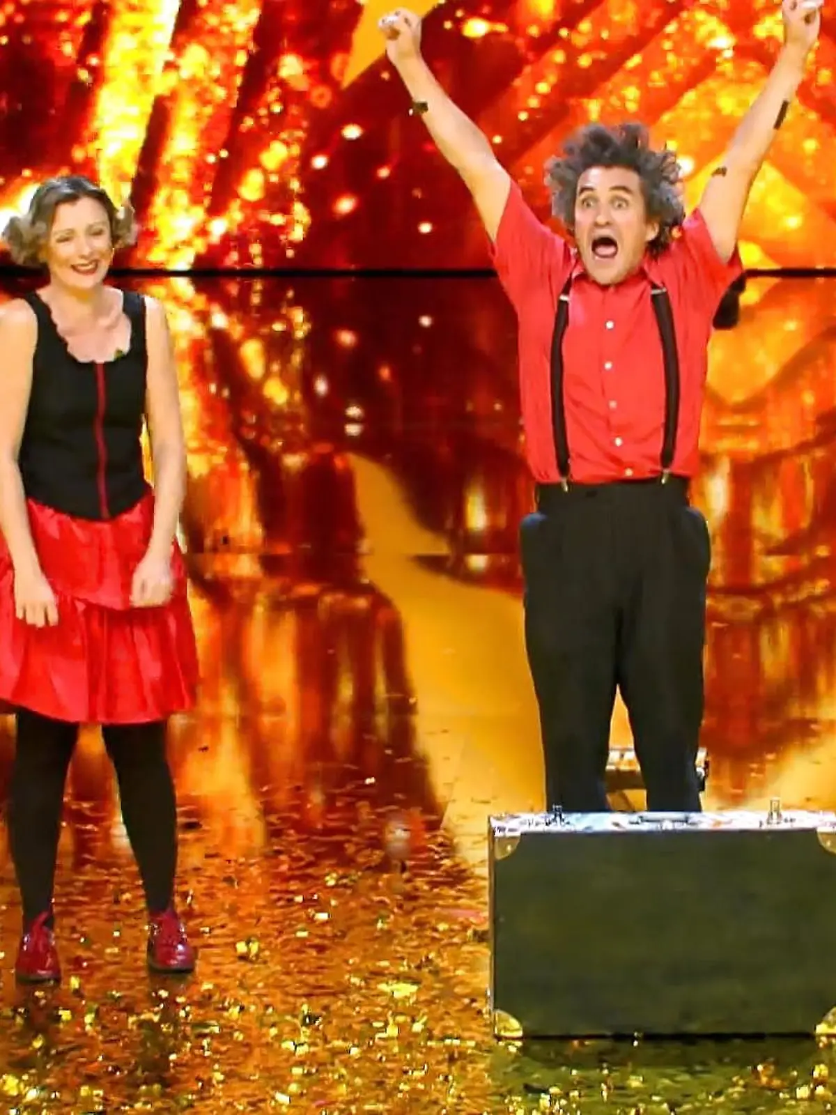 Elastic & Francesca sichern sich bei "Das Supertalent" 2020 den goldenen Buzzer und ziehen damit direkt ins große Finale von "Das Supertalent" ein.