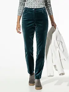 Exquisit Samt-Stretchhose