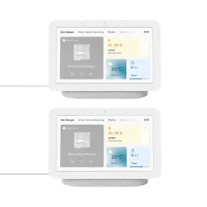 Google Nest Hub im 2er-Pack