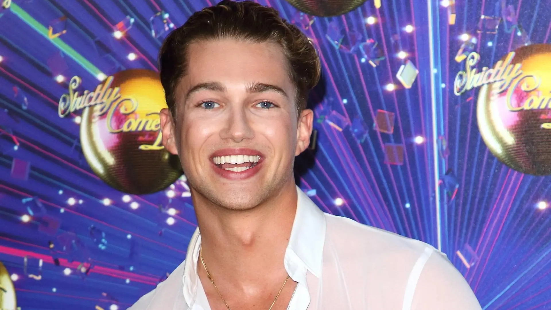 August 26, 2019, London, United Kingdom: AJ Pritchard at the Strictly Come Dancing Launch at BBC Broadcasting House in London. London United Kingdom PUBLICATIONxINxGERxSUIxAUTxONLY - ZUMAs197 20190826_zaa_s197_219 Copyright: xKeithxMayhewx