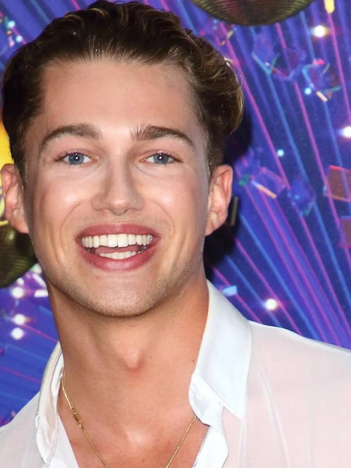 August 26, 2019, London, United Kingdom: AJ Pritchard at the Strictly Come Dancing Launch at BBC Broadcasting House in London. London United Kingdom PUBLICATIONxINxGERxSUIxAUTxONLY - ZUMAs197 20190826_zaa_s197_219 Copyright: xKeithxMayhewx  