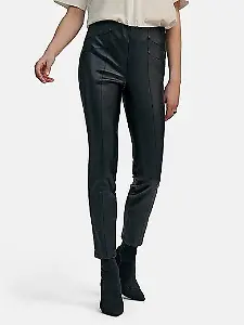 Fake-Leder-Leggings