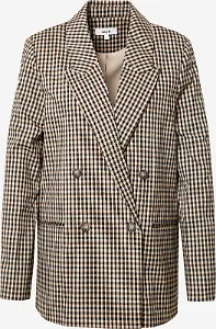 Karierter Blazer