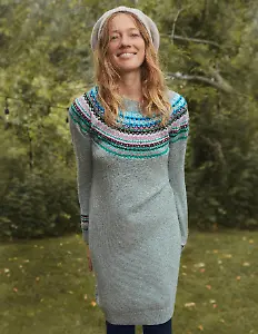 Frances Fair-Isle-Kleid