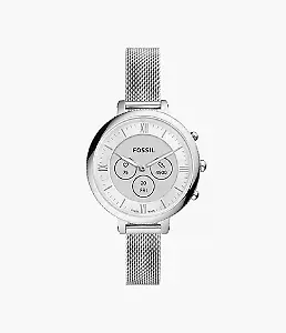 Hybrid Smartwatch HR Monroe Edelstahl