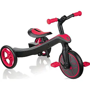 GLOBBER Dreirad Explorer 2 in 1 rot