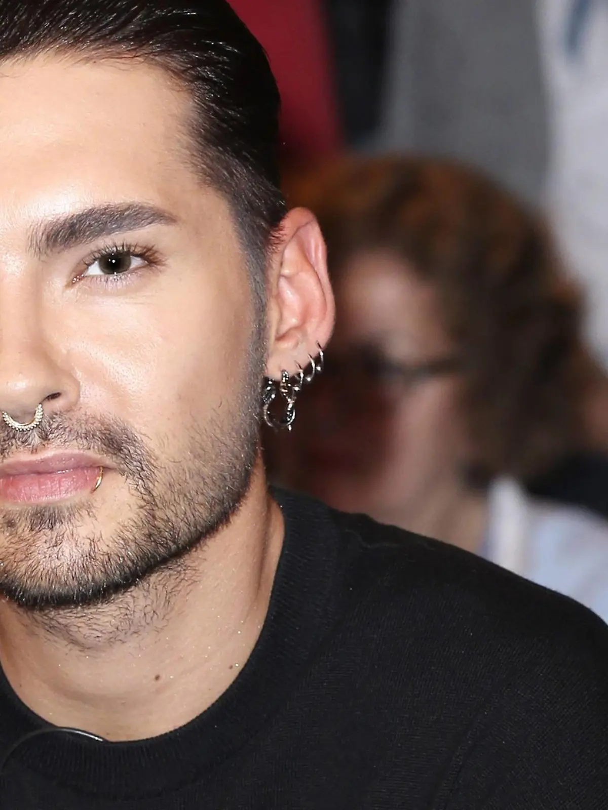 Bill Kaulitz (Tokio Hotel) bei der Aufzeichnung der ZDF-Talkshow Markus Lanz im Studio Stahltwiete. Hamburg, 22.11.2017 *** Bill Kaulitz Tokio Hotel recording the ZDF talk show Markus Lanz in the studio Stahltwiete Hamburg 22 11 2017 Foto:xH.xHartmannx/xFuturexImage  