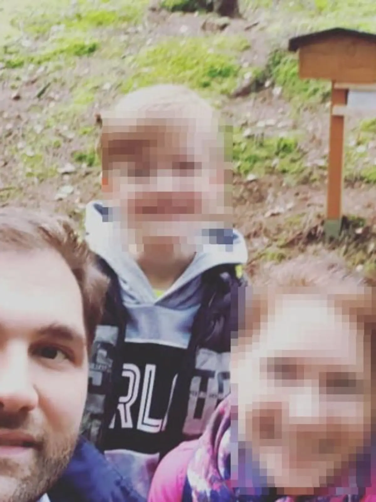 Dirk Rosenbauer (41) im Kreise seiner Familie