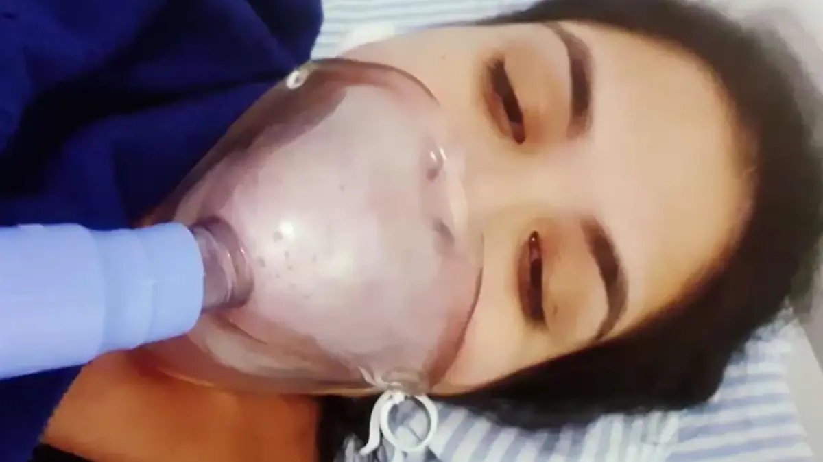 Daiana Chaves musste unmittelbar nach ihrer Operation beatmet werden,