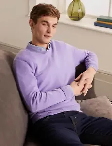 Kaschmirpullover mit V-Ausschnitt