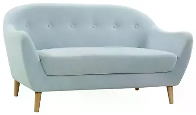 Zweisitzer-Sofa in Blau