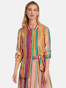 Bluse mit Hemdkragen von Uta Raasch