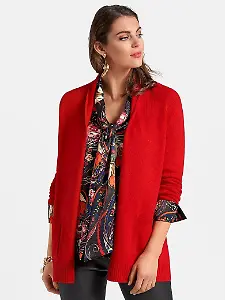 Cardigan aus Schurwolle