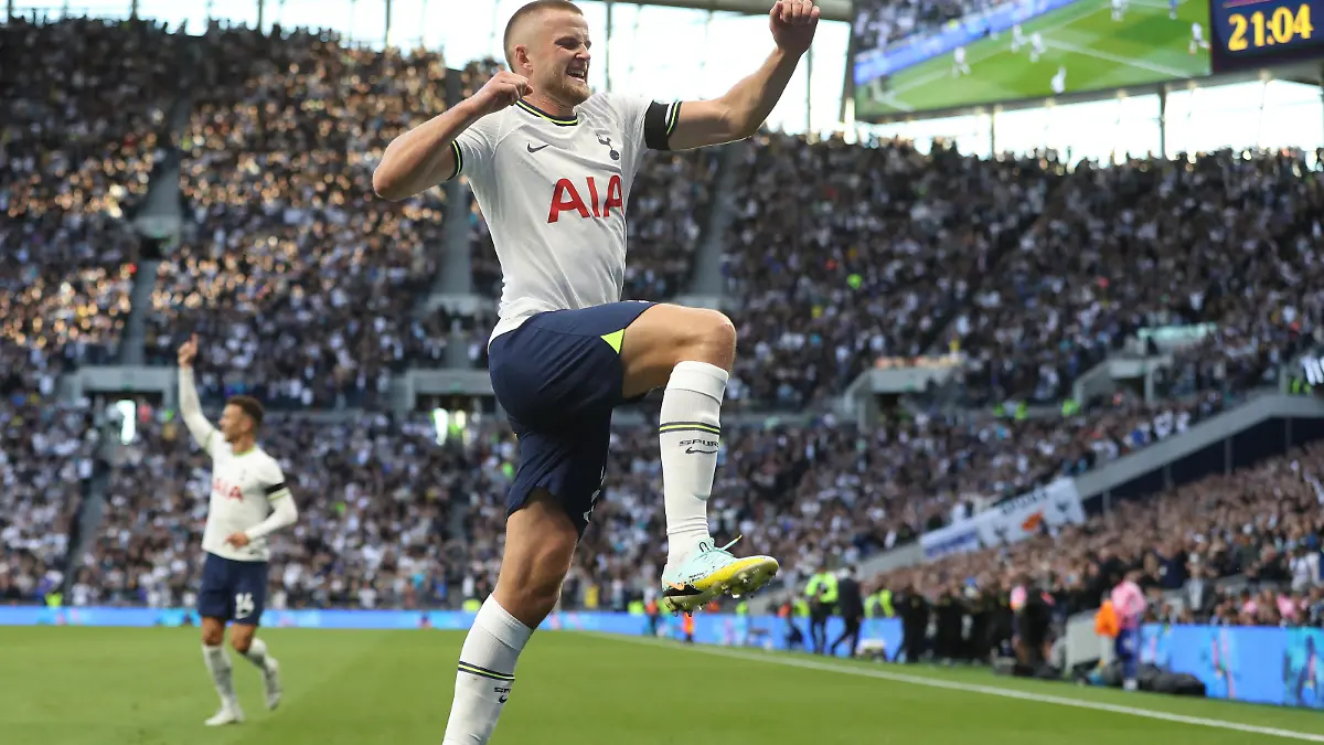 September 17, 2022, London, United Kingdom: London, England, 17th September 2022. Eric Dier of Tottenham Hotspur celebrates after he scores to make it 2-1 during the Premier League match at the Tottenham Hotspur Stadium, London. Photo via Newscom picture alliance