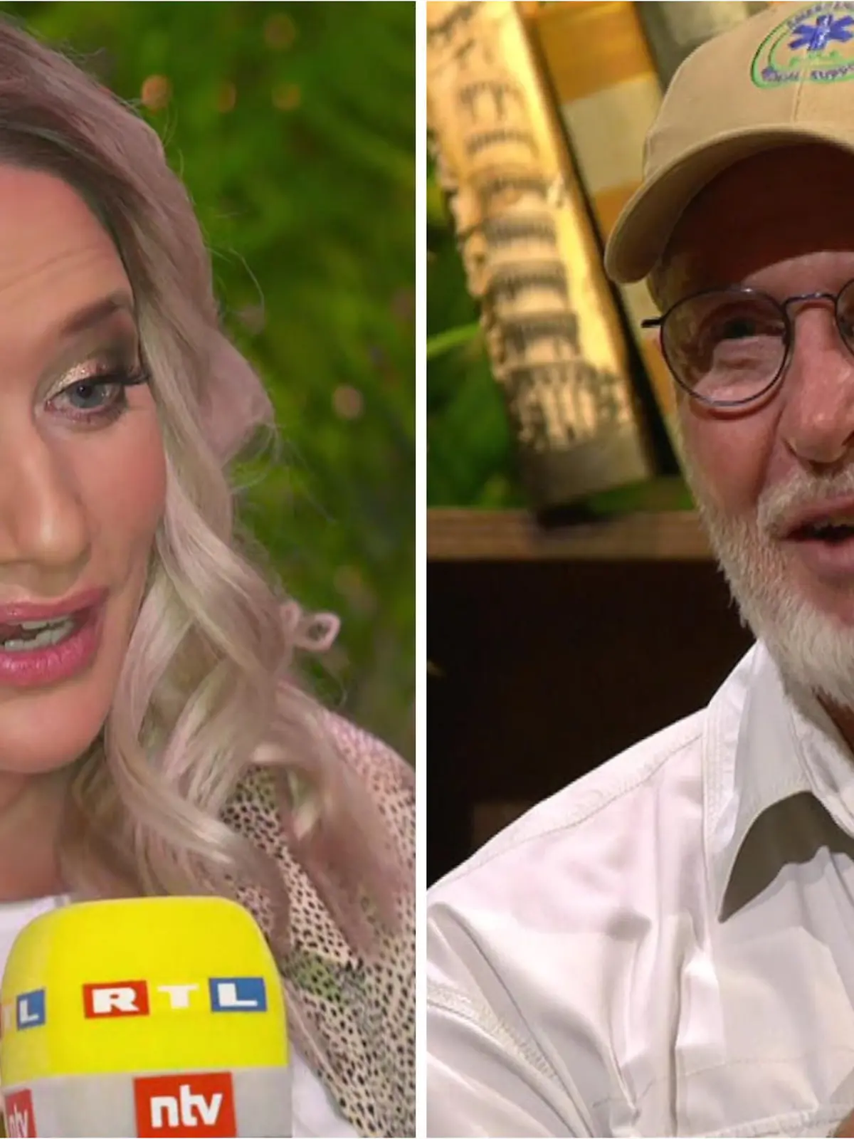 Dschungelshow: Sarah Knappik und Dr. Bob