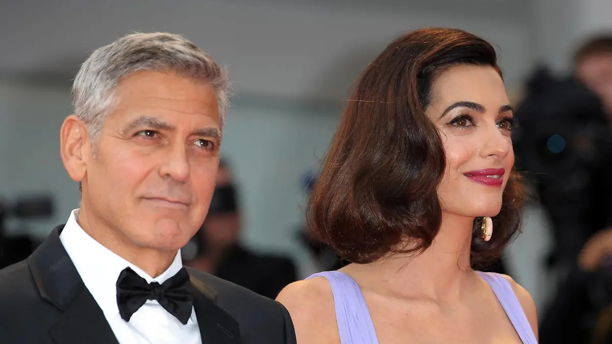  74th Venice Film Festival, Red carpet film Suburbicon Pictured: George Clooney, Amal Alamuddin PUBLICATIONxINxGERxSUIxAUTxONLY Copyright: xAlbertoxTerenghi/Veneziax2017x/x/xVeneziax