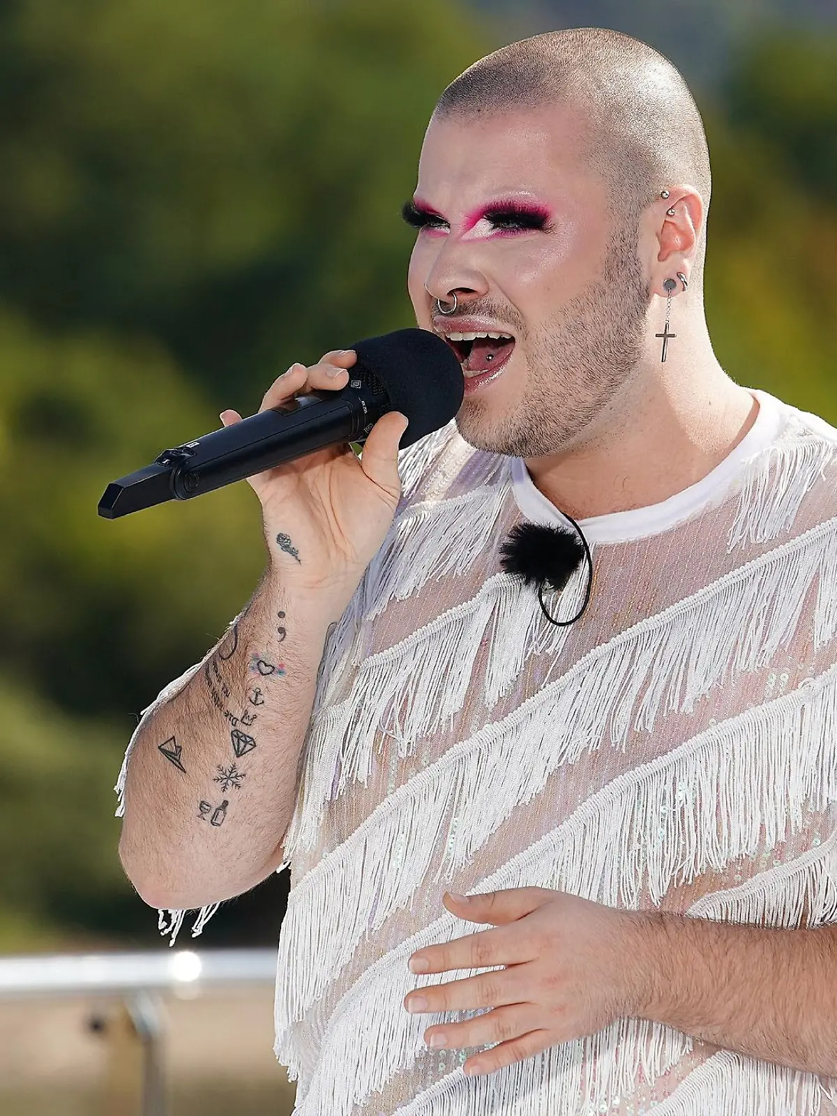 Daniel Ludwig begeistert die Jury von "Deutschland sucht den Superstar" 2021.