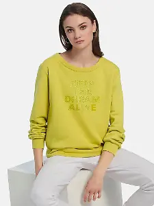 Sweatpullover mit Aufdruck von Margittes