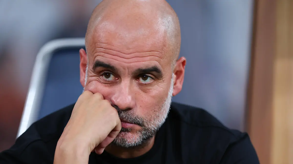Pep Guardiola head coach Manchester City, JULY 26, 2023 - Football / Soccer : Friendly match between FC Bayern Munich - Manchester City at National Stadium, Tokyo, Japan. PUBLICATIONxNOTxINxJPN 224979695